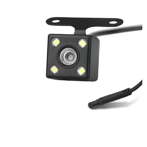 Auto Rückansicht Kamera Auto-Rückfahrvideorecorder Rückfahrbild HD 4-Lampen-Nachtsicht wasserdichte Rückfahrbildkamera Auto Rückansicht Kamera(B) von KCKZCFCYPQ