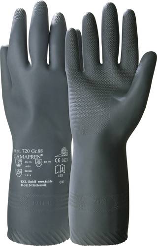 KCL 720-8 Camapren® Chloropren Chemiekalienhandschuh Größe (Handschuhe): 8, M EN 388, EN 511 1 Paar von KCL