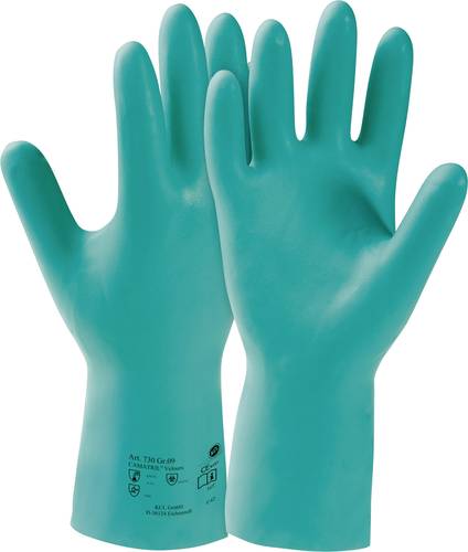 KCL 730-10 Camatril® Nitril Chemiekalienhandschuh Größe (Handschuhe): 10, XL EN 388, EN 511 1 Paar von KCL