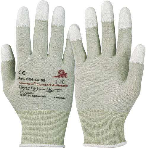 KCL Camapur Comfort Antistatik 624-7 Polyamid Arbeitshandschuh Größe (Handschuhe): 7, S EN 16350:2 von KCL