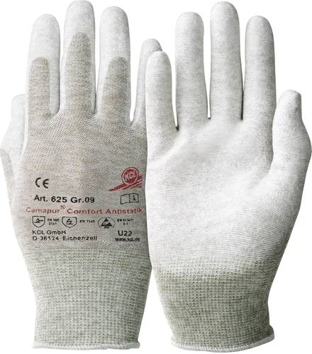 KCL Camapur Comfort Antistatik 625-7 Polyamid Arbeitshandschuh Größe (Handschuhe): 7, S EN 16350:2 von KCL