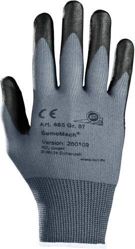 KCL GemoMech 665 665-10 Polyurethan Arbeitshandschuh Größe (Handschuhe): 10, XL EN 388 CAT II 1 Paar von KCL