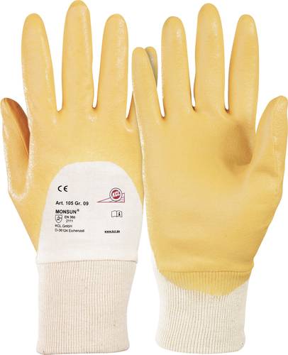 KCL Monsun® 105-10 Baumwolle Arbeitshandschuh Größe (Handschuhe): 10, XL EN 388 1 Paar von KCL
