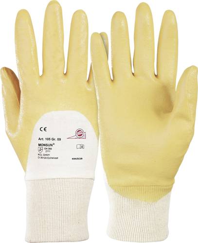 KCL Monsun® 105-7 Baumwolle Arbeitshandschuh Größe (Handschuhe): 7, S EN 388 1 Paar von KCL