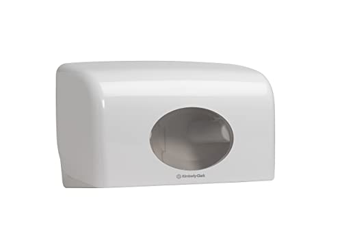 KCP 6992 AQUARIUS Toilet Tissue Spender, Kleinrollen, Weiß von KCP