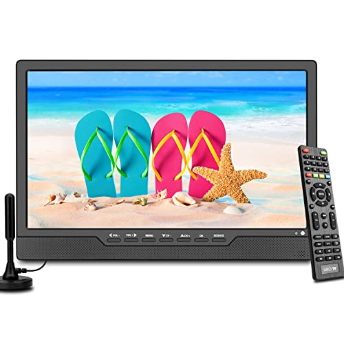 SOYAR Tragbarer 14,0-Zoll-LCD-Fernseher mit DVB-T2, wiederaufladbarem Akku, Mini-Freeview-TV, USB-Anschluss, Fernbedienung, AV-Eingang, HDMI IN. SOYAR Tragbarer 14,0-Zoll-LCD-Fernseher mit DVB-T2, wiederaufladbarem Akku, Mini-Freeview-TV, USB-Anschluss, Fernbedienung, AV-Eingang, HDMI IN. von KCR