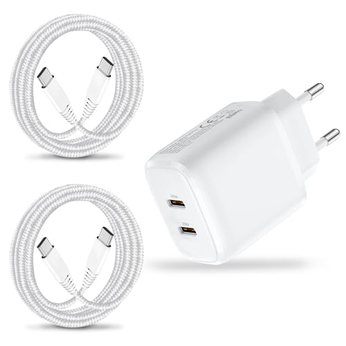 25 W Ladegerät USB C und Kabel für Samsung A55 A26 A16 5G/A35 A14 A53 A33 A15 S22/S23 S24 Plus A05S A23 A54 A52 A22 Galaxy A72 iPhone 15 16 Pro Max Schnelladapter Typ C Netzteil 25 W Ladegerät USB C und Kabel für Samsung A55 A26 A16 5G/A35 A14 A53 A33 A15 S22/S23 S24 Plus A05S A23 A54 A52 A22 Galaxy A72 iPhone 15 16 Pro Max Schnelladapter Typ C Netzteil von KCgrape