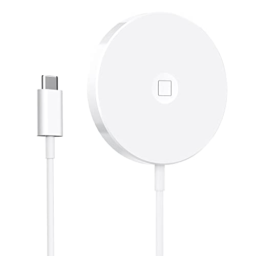 Kdely 3 in 1 Magnetisch Wireless Charge 15W Schnelles Kabelloses Ladegerät Ladekabel, Induktive Ladestation Kompatibel mit iPhone 15/14/13/12 Series, für AirPods Pro 3, für iWatch Series Ultra/9/8/SE von KDELY