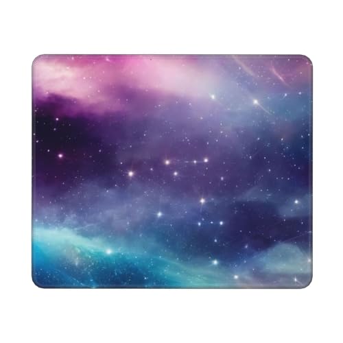 KDKJEDPEAF Mauspads für Spiele, magischer Weltraumdruck, fortschrittliches Computer-Mauspad, 30 cm x 25 cm, stabile rutschfeste Gummiunterseite (horizontal) von KDKJEDPEAF