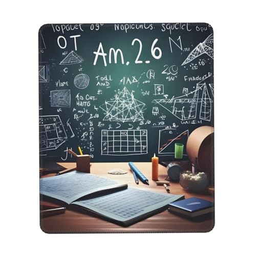 Niedliches Mauspad für Schreibtisch, Formeln, Formen, Theorie, M-Muster, Büro-Computer-Matte mit wasserdichter Oberfläche, rutschfeste Gummiunterseite, Schreibtischunterlage für Gaming/Büro Niedliches Mauspad für Schreibtisch, Formeln, Formen, Theorie, M-Muster, Büro-Computer-Matte mit wasserdichter Oberfläche, rutschfeste Gummiunterseite, Schreibtischunterlage für Gaming/Büro von KDKJEDPEAF