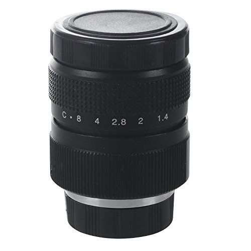 KEALBAUS Television Tv-Objektiv/CCTV-Objektiv Für C-Mount-Kamera 25Mm F1.4 In Schwarz KEALBAUS Television Tv-Objektiv/CCTV-Objektiv Für C-Mount-Kamera 25Mm F1.4 In Schwarz von KEALBAUS