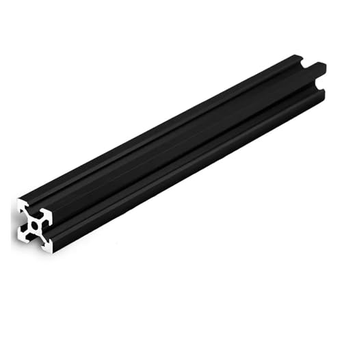 1/4 STÜCKE 2020 V-slot 2020 V Europäischen Standard Schwarz Eloxiert Aluminiumprofil Extrusion 2020 Linearschiene for CNC 3D Drucker DIY(1Pc 2020 V-Slot,350mm) von KEBLIN