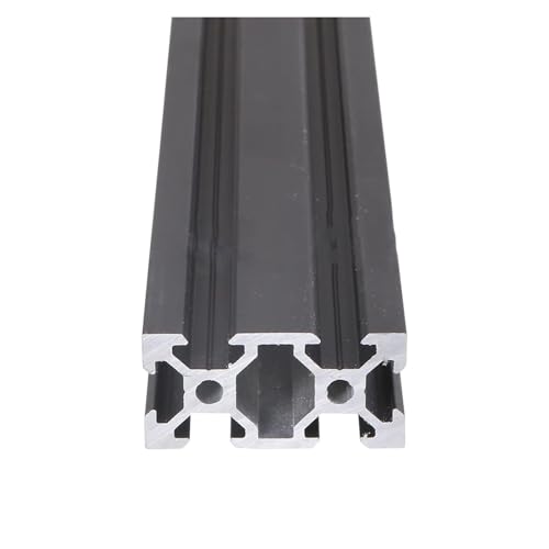 1 STÜCK SCHWARZ 2040 V-Slot Europäischer Standard Eloxiertes Aluminiumprofil Extrusion 100-800 mm Länge Linearschiene for CNC-3D-Drucker(550mm) von KEBLIN
