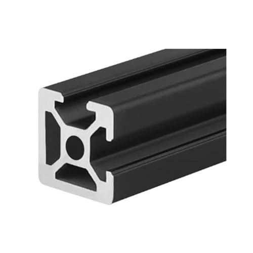 1 STÜCKE 2020 2020N1 2020N2 T-Slot EU-Standard Eloxiertem Aluminiumprofil Extrusion L = 100-100 0mm Linearschiene for CNC-3D-Drucker(2020N2 T Black,450mm) von KEBLIN