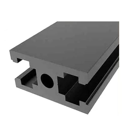 1 stück 2040 Aluminiumprofil DIY Rahmen Linearschienenextrusion CNC 3D-Druckerteile Strangpressprofile Metall Aluminium T-Nut/Profil(HD-2040H-b,1500mm) von KEBLIN