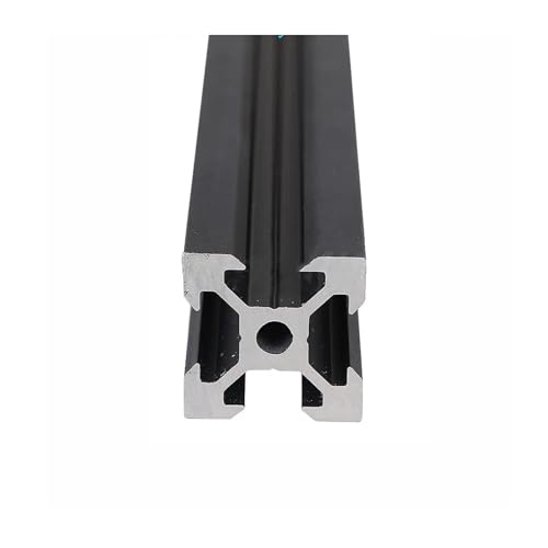 1 stück SCHWARZ 2020 V-slot Europäischen Standard Eloxiertem Aluminium Profil Extrusion Linear Schiene for CNC 3D Drucker(250mm) von KEBLIN