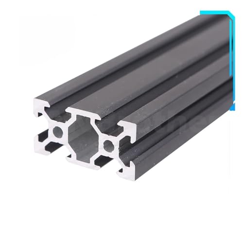 1 stück SCHWARZ 2040 V-Slot Aluminiumprofil EU-Standard Eloxiert 100-800mm Länge Linearschiene for CNC 3D-Drucker Track DIY Rahmen(2040 V-slot,100mm) von KEBLIN