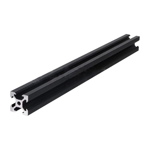 1PC SCHWARZ 2020 V-slot Europäischen Standard Eloxiertem Aluminium Profil Extrusion Linear Schiene for CNC 3D Drucker(150mm) von KEBLIN