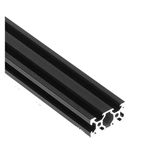 1PC V-slot 2040 Schwarz Eloxiert Aluminium Profil EU Standard Extrusion 100-800mm Linear Schiene for CNC 3D Drucker Holzbearbeitung(800mm) von KEBLIN