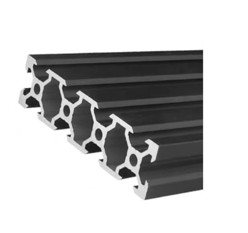1pc 2020 2020N1 2040 2040N1 2060 2080 V-Slot Aluminium Profil Schwarz EU Standard 100 mm-550mm 3D Drucker CNC DIY Rahmen(2080V,350mm) von KEBLIN