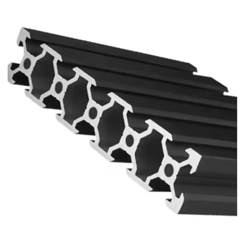 1pc Schwarz 4040 4080 20 100 V-Slot Aluminium Profil EU Standard 100 mm-550mm 3D Drucker DIY Rahmen(20100V,1000mm) von KEBLIN
