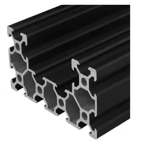 1pc Schwarz 4040 4080 V-Slot Aluminium Profil EU Standard 100 mm-550mm 3D Drucker DIY Rahmen(4080V-4.6,950mm) von KEBLIN