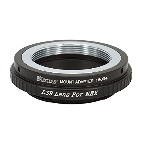 KECAY® Leica M39 / LTM/ L39/ 39mm Objektiv Adapter Ring für Sony NEX E-Mount Kamera, Sony NEX-3, NEX-3C, NEX-5, NEX-5C, NEX-5N, NEX-5R, NEX-6, NEX-7, NEX-F3, NEX-VG10, VG20 von KECAY