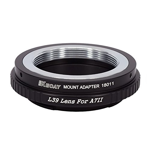 KECAY Objektiv Adapter Objektiv Adapterring für Leica M39 / LTM/ L39/ 39mm Mount Objektiv auf Sony Vollformat Kamera A7II A7S A7RII von KECAY