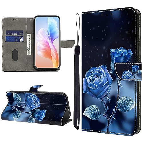 KEDBBAO Handyhülle für Xiaomi Poco X3 NFC/Poco X3 Pro Hülle Muster Klapphülle für Poco X3 Pro Leder Tasche Case Flip Magnet Motive Wallet Schutzhülle für Poco X3 Pro Hüllen, Blaue Rose KEDBBAO Handyhülle für Xiaomi Poco X3 NFC/Poco X3 Pro Hülle Muster Klapphülle für Poco X3 Pro Leder Tasche Case Flip Magnet Motive Wallet Schutzhülle für Poco X3 Pro Hüllen, Blaue Rose von KEDBBAO