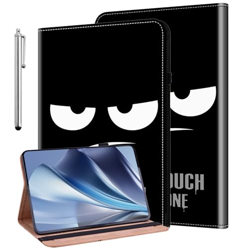 KEDBBAO Hülle für 7" Kindle Paperwhite (12. Generation - 2024) und Kindle Colorsoft Signature Edition 2024 Schutzhülle Wallet Cover Case mit Stifthalter für Kindle Paperwhite 2024 Hülle, Don't Touch von KEDBBAO