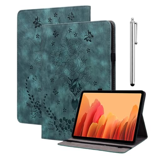 KEDBBAO Hülle für Redmi Pad Pro 12.1 Zoll 2024, Multi-Winkel Folio Flip PU Leder Schutzhülle mit Stifthalter und Standfunktion für Redmi Pad Pro Hülle, Grün von KEDBBAO