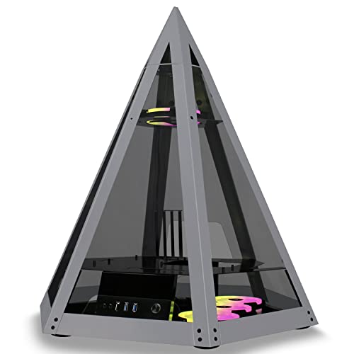 KEDIERS C600 Premium Gaming PC Gehäuse – ATX Tower PC Gehäuse aus gehärtetem Glas von KEDIERS