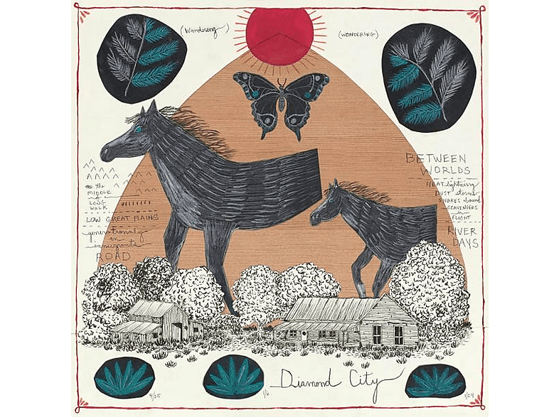 Will Johnson - diamond city (limited wintergreen vinyl) (Vinyl) von KEELED SCA
