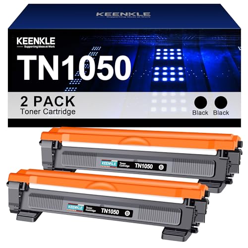 2er-Pack TN1050 TN-1050 TN 1050 Toner für Brother HL 1110 112 112A 1210W 1212W DCP1510 1512 1512A 1610W 1612W MFC1810 1910W Drucker von KEENKLE