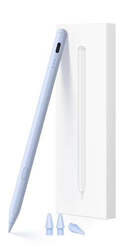 Stift für iPad 2018-2024, Schnellladefunktion, Palm-Ablehnung, Pencil für Apple iPad 10/9/8/7/6, iPad Mini 7/6/5, iPad Air 5/4/3/M2, iPad Pro 12.9''/11''/13''M4-blau Stift für iPad 2018-2024, Schnellladefunktion, Palm-Ablehnung, Pencil für Apple iPad 10/9/8/7/6, iPad Mini 7/6/5, iPad Air 5/4/3/M2, iPad Pro 12.9''/11''/13''M4-blau von KEEPRO
