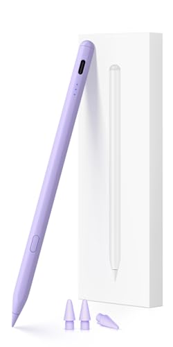 Stift für iPad 2018-2024, Schnellladefunktion, Palm-Ablehnung, Pencil für Apple iPad 10/9/8/7/6, iPad Mini 7/6/5, iPad Air 5/4/3/M2, iPad Pro 12.9''/11''/13''M4-rot Stift für iPad 2018-2024, Schnellladefunktion, Palm-Ablehnung, Pencil für Apple iPad 10/9/8/7/6, iPad Mini 7/6/5, iPad Air 5/4/3/M2, iPad Pro 12.9''/11''/13''M4-rot von KEEPRO