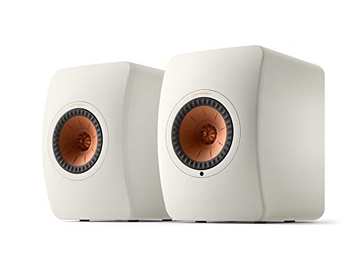 KEF LS50 Wireless II WLAN HiFi Lautsprecher System, Weiss, Aktivlautsprecher | HDMI | Airplay 2 | Bluetooth | Spotify | Tidal von KEF