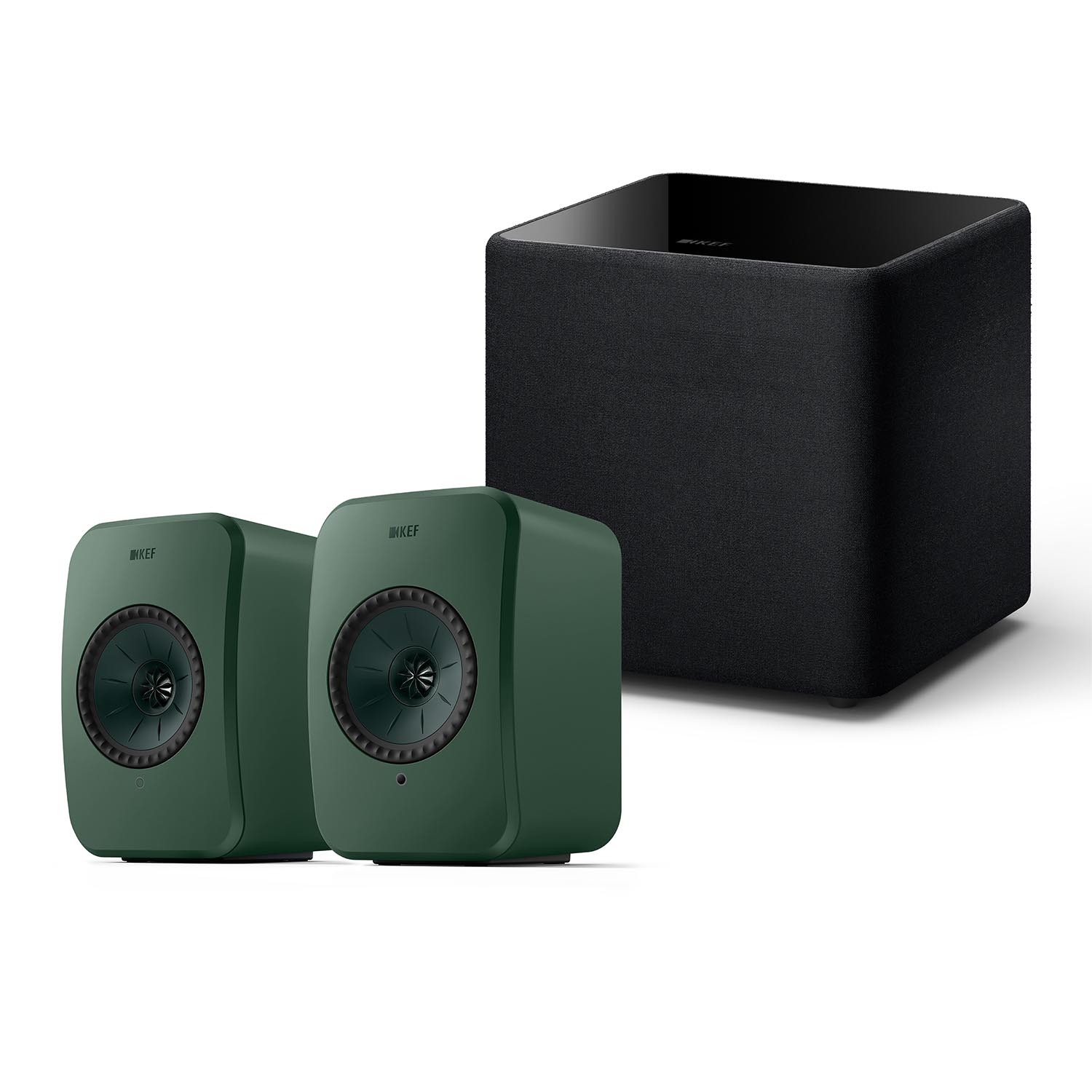 KEF LSX 2 LT + KUBE 8 MIE Stereo-Anlage für TV KEF LSX 2 LT + KUBE 8 MIE Stereo-Anlage für TV von KEF