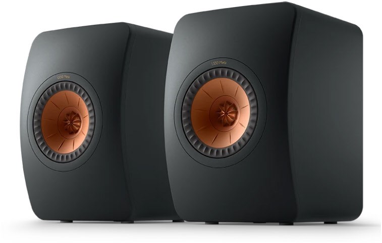 LS50 META /Paar Klein-/Regallautsprecher carbon black von KEF