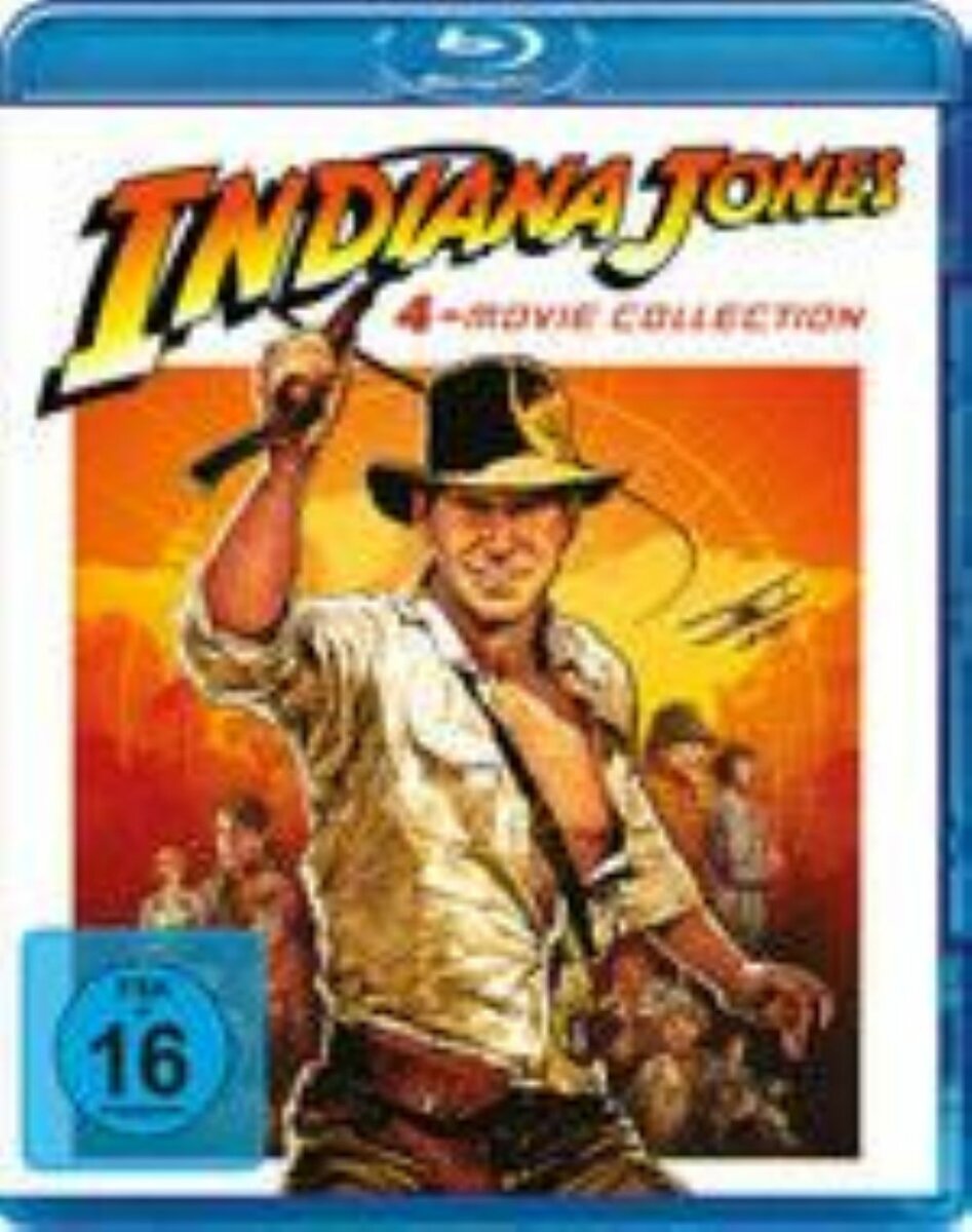 Blu-ray Indiana Jones 1-4 [4 BRs] von KEINE MARKE