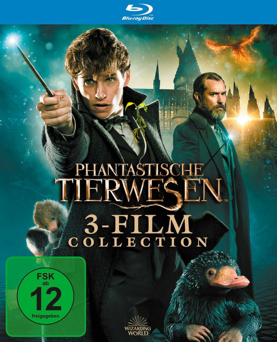 Blu-ray Phantastische Tierwesen 3-Film Collection [3 BRs] von KEINE MARKE