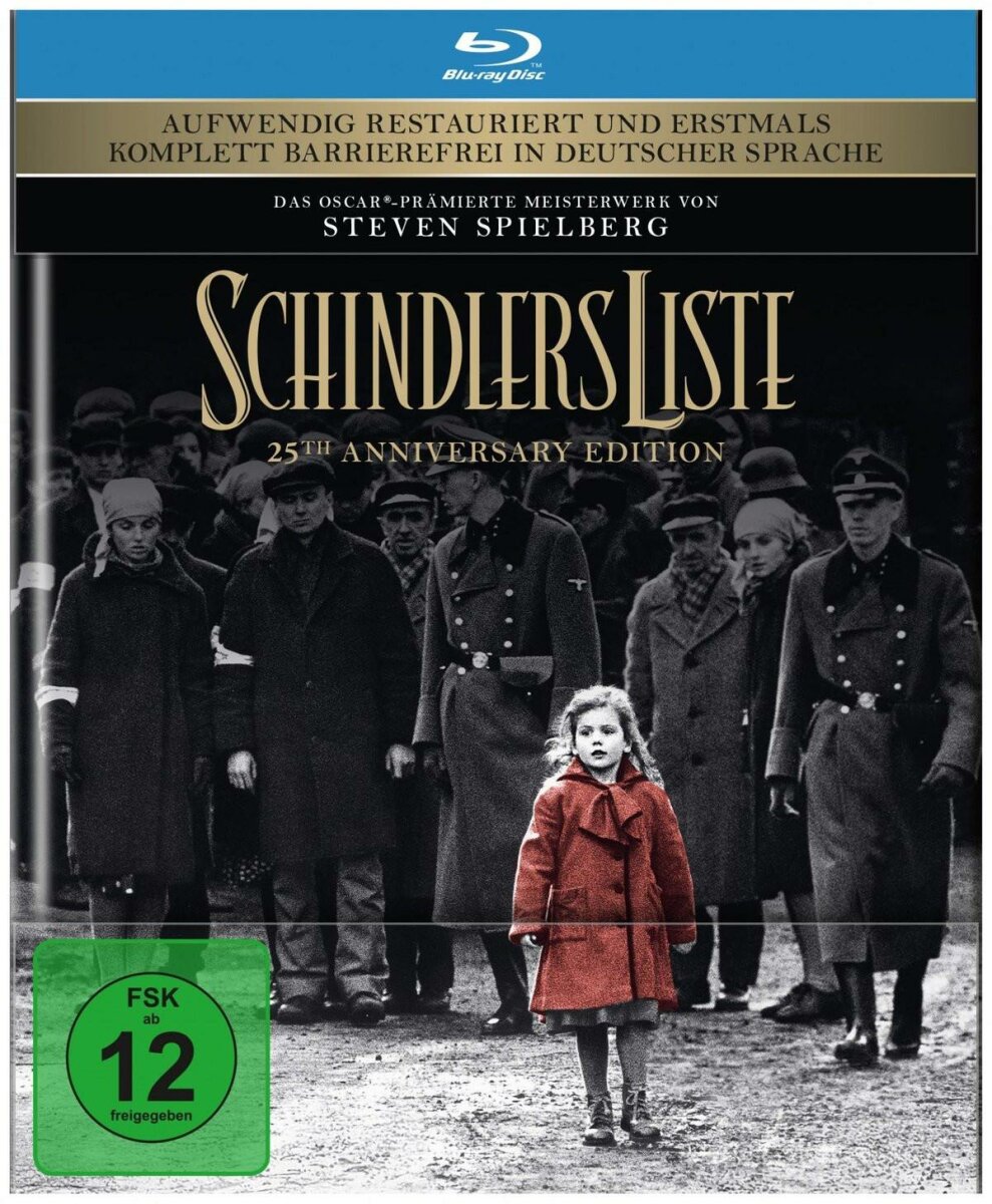 Blu-ray Schindlers Liste - 25th Anniversary Edition Blu-ray Schindlers Liste - 25th Anniversary Edition von KEINE MARKE
