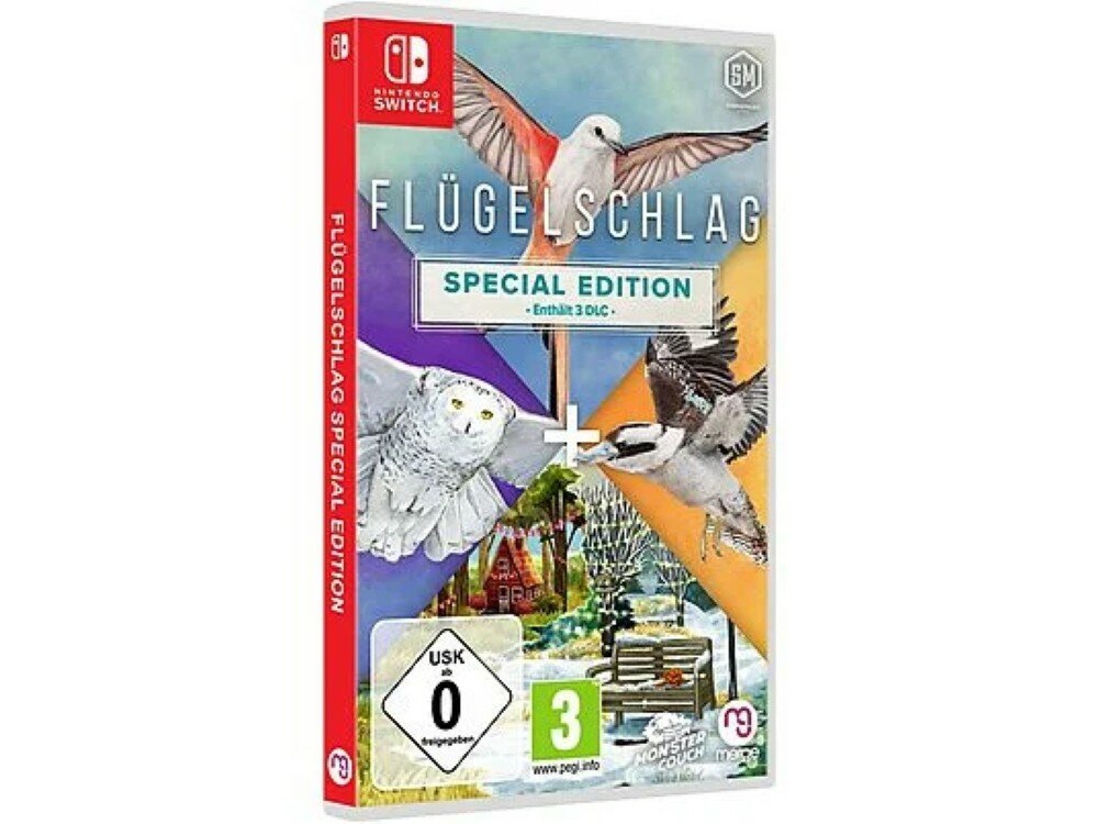 Flügelschlag Special Edition Nintendo Switch-Spiel Flügelschlag Special Edition Nintendo Switch-Spiel von KEINE MARKE