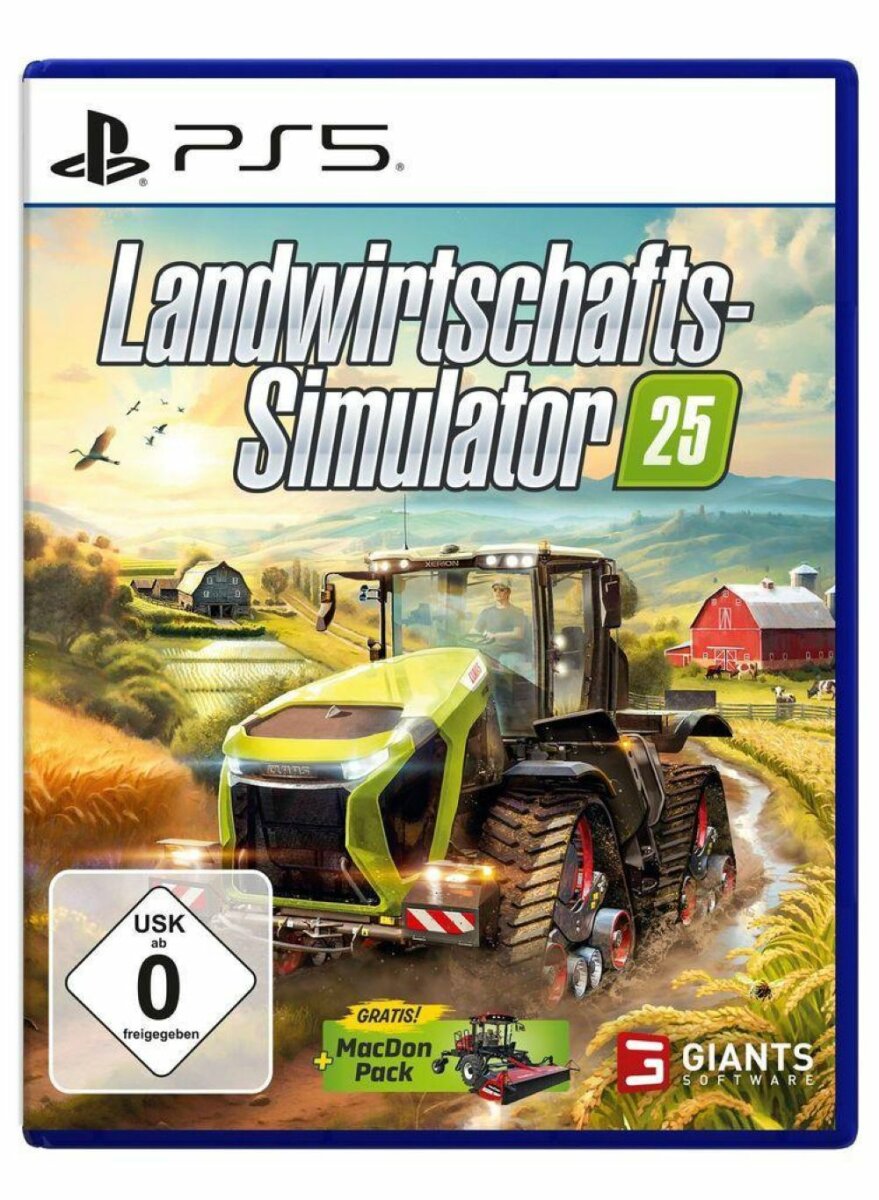 Landwirtschafts-Simulator 25 PS5-Spiel Landwirtschafts-Simulator 25 PS5-Spiel von KEINE MARKE