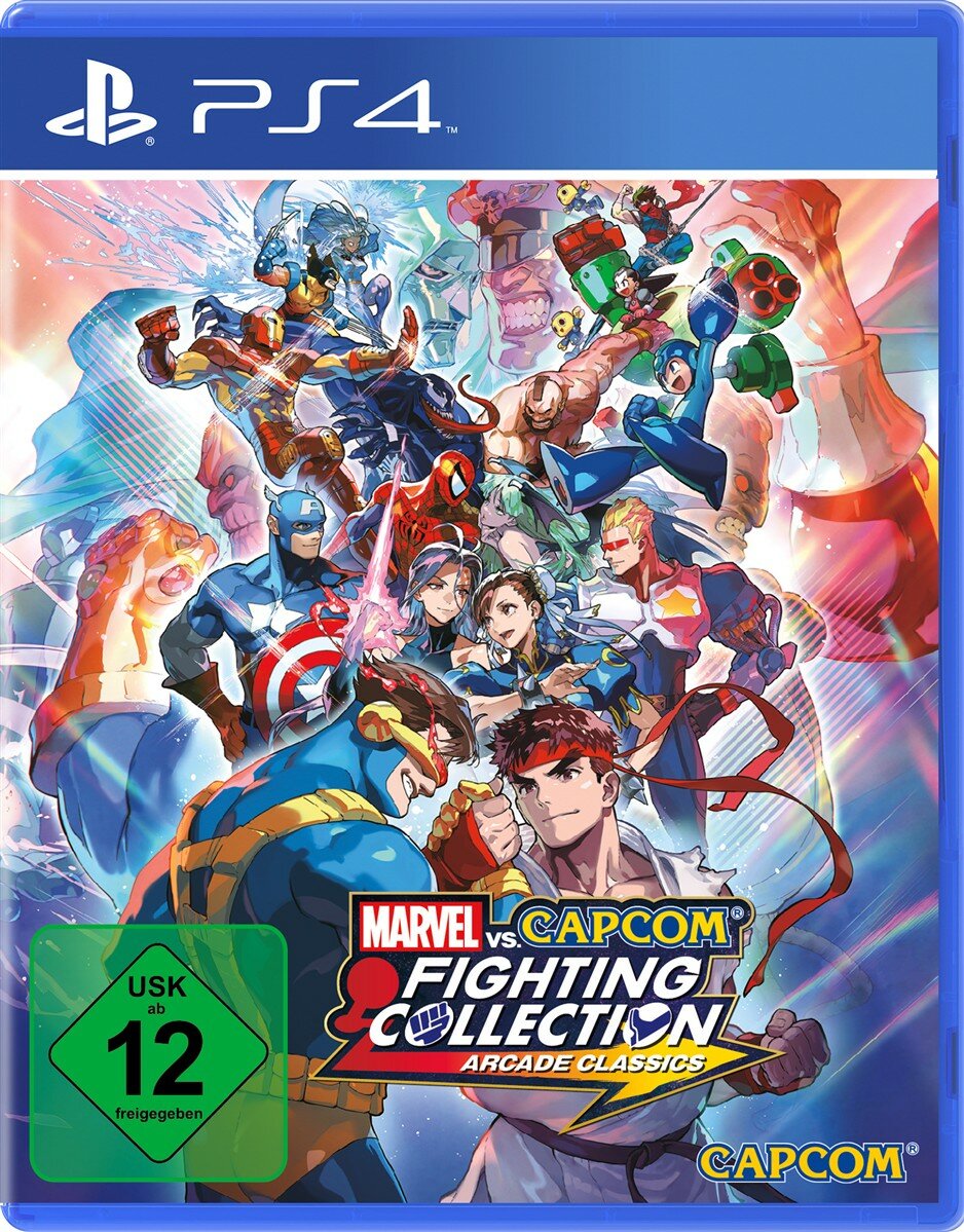 Marvel vs Capcom Fighting Collection Arcade PS4-Spiel Marvel vs Capcom Fighting Collection Arcade PS4-Spiel von KEINE MARKE