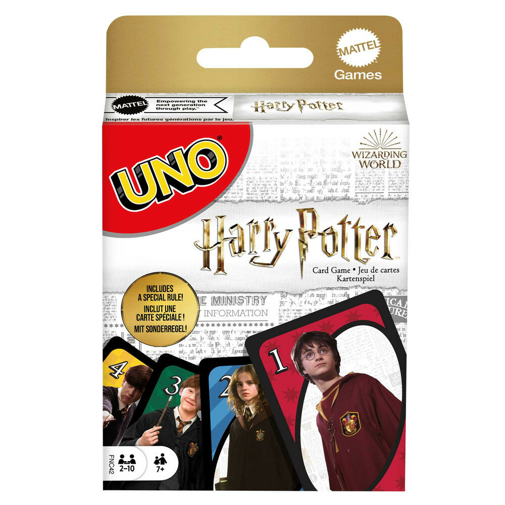UNO Harry Potter Kartenspiel (ab 7 Jahre, 2-10 Spieler) von KEINE MARKE