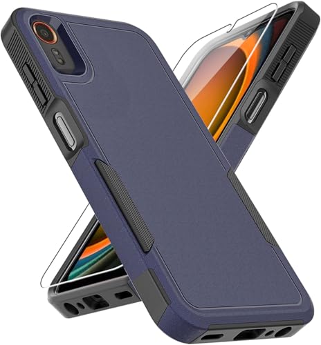 KEKBOXQ Handyhülle für Samsung Galaxy XCOVER 7 5G Hülle mit 1 Stück Panzer Schutz Glas,Militärischer Stoßfest Handyhülle, robust Silikon Kratzfest Schutzhülle Anti-Fingerabdruck Case, Blau KEKBOXQ Handyhülle für Samsung Galaxy XCOVER 7 5G Hülle mit 1 Stück Panzer Schutz Glas,Militärischer Stoßfest Handyhülle, robust Silikon Kratzfest Schutzhülle Anti-Fingerabdruck Case, Blau von KEKBOXQ