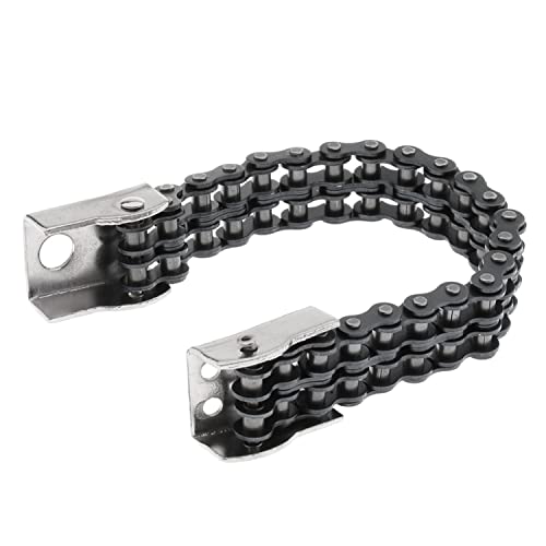 KELING Drum Kit Pedal Verbindungskette mit Master Link Drum Pedal Chain Hammer Beater Chain Replacement Percussion von KELING