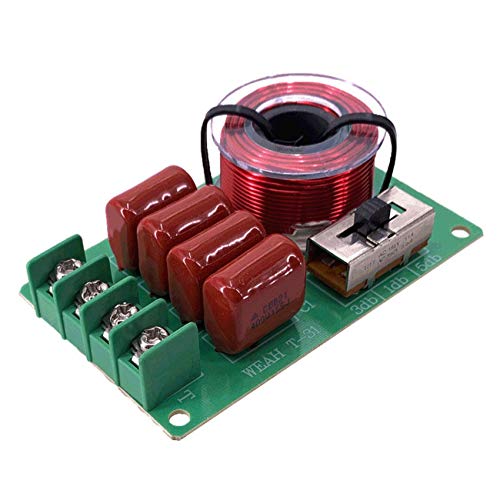 KELING Frequenz Teiler HiFi Audio Lautsprecher Frequenz Teiler Stereo Crossover Filter für 2-16 Ohm Lautsprecher von KELING