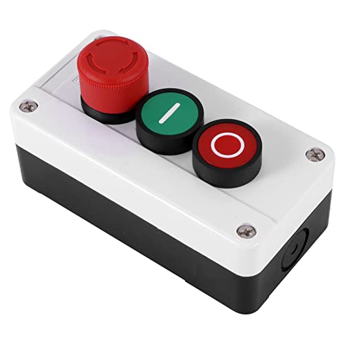 KELING NC NOT-AUS NO Rot Gruen Momentan Push Knopf Schaltung-Station 600V 10A KELING NC NOT-AUS NO Rot Gruen Momentan Push Knopf Schaltung-Station 600V 10A von KELING